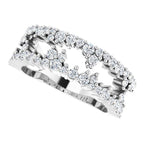 Accented Negative Space Ring - Image 5