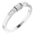 Accented Stackable Ring