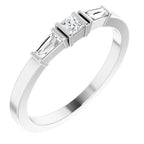 Accented Stackable Ring