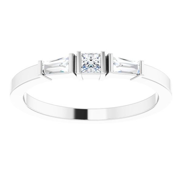 Accented Stackable Ring - Image 3