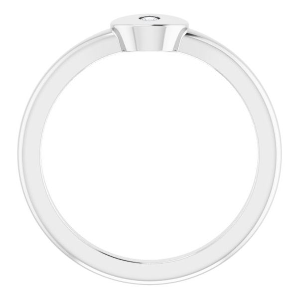 Gypsy-Set Signet Ring - Image 2