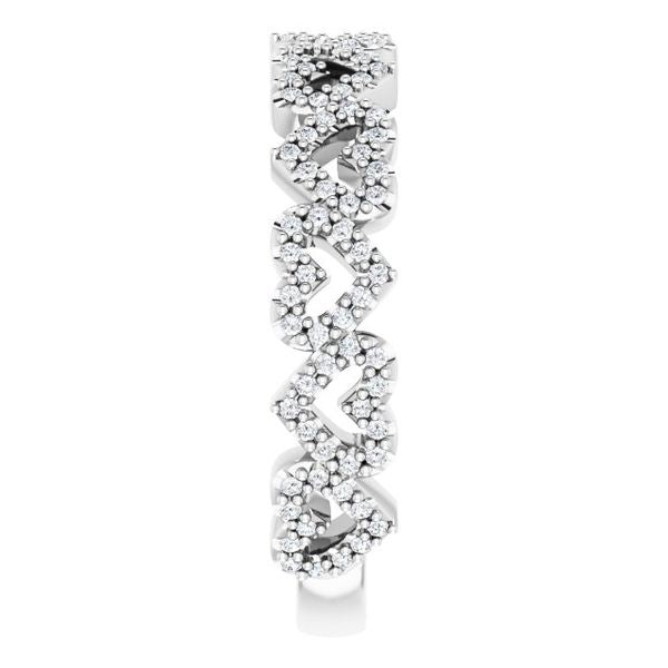 Stackable Heart Ring - Image 4