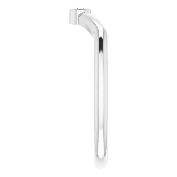 Accented Stackable V Ring - Image 4