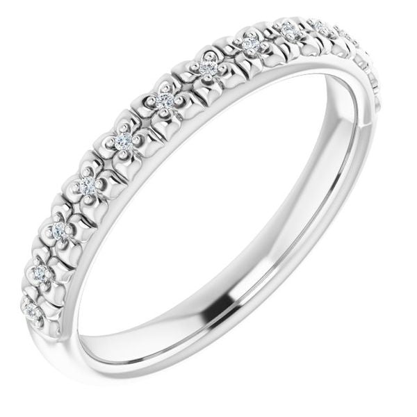 Accented Stackable Ring