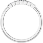 Beaded Seven-Stone Stackable Ring - Image 2