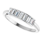 Beaded Seven-Stone Stackable Ring - Image 5
