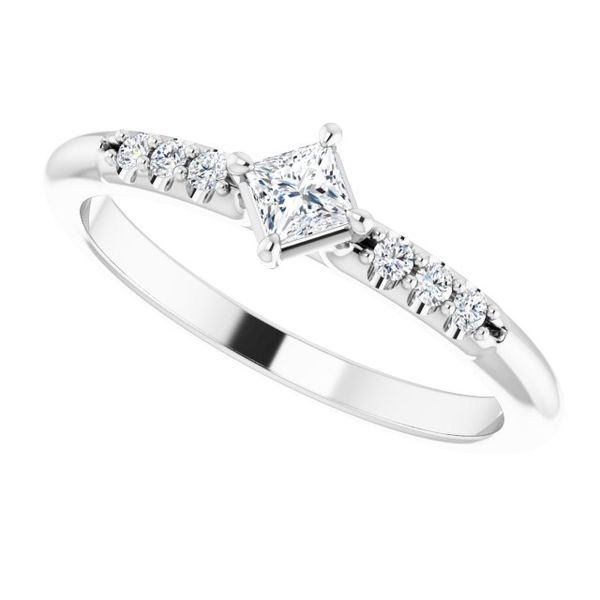 Accented Stackable Ring - Image 5
