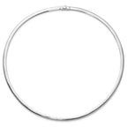 Leslie's 14K 4mm Two-tone Reversible Omega Necklace - Image 4