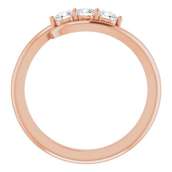 Three-Stone Bypass Ring - Image 2