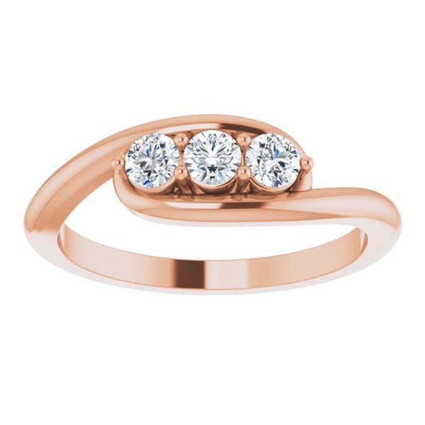 Three-Stone Bypass Ring - Image 3