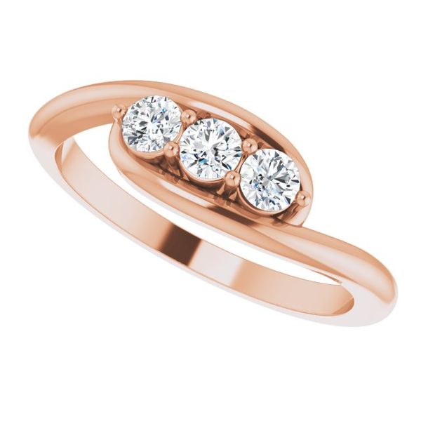 Three-Stone Bypass Ring - Image 5