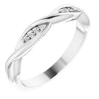 Stackable Twisted Ring