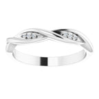 Stackable Twisted Ring - Image 3