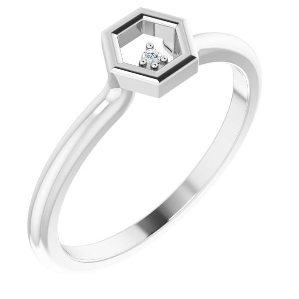 Stackable Honeycomb Ring