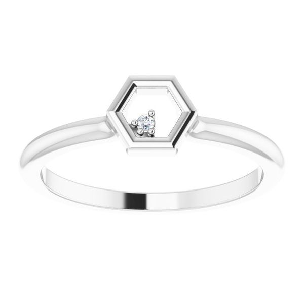 Stackable Honeycomb Ring - Image 3