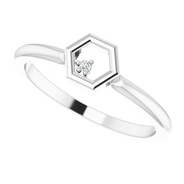 Stackable Honeycomb Ring - Image 5