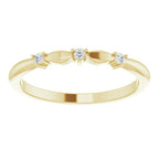 Stackable Rose-Cut Ring - Image 3