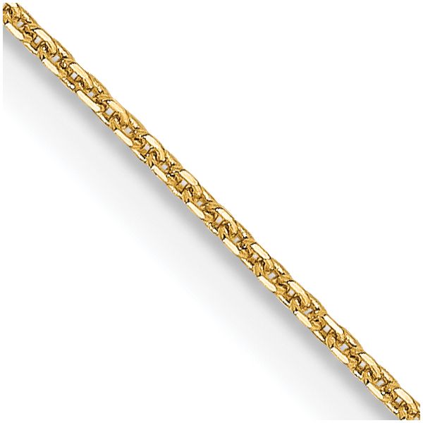 Leslie's 14K .85 mm D/C Cable Chain