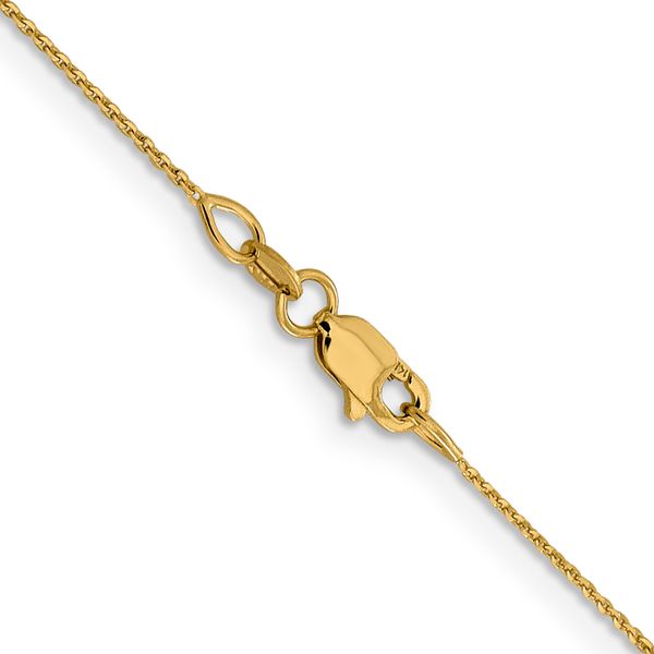 Leslie's 14K .85 mm D/C Cable Chain - Image 3