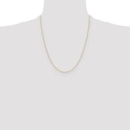 Leslie's 14K .85 mm D/C Cable Chain - Image 4