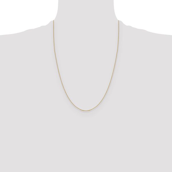 Leslie's 14K .85 mm D/C Cable Chain - Image 4