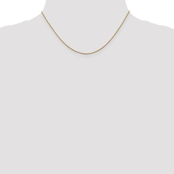 Leslie's 14K 1.0 mm D/C Cable Chain - Image 4
