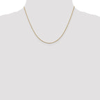 Leslie's 14K 1.0 mm D/C Cable Chain - Image 4