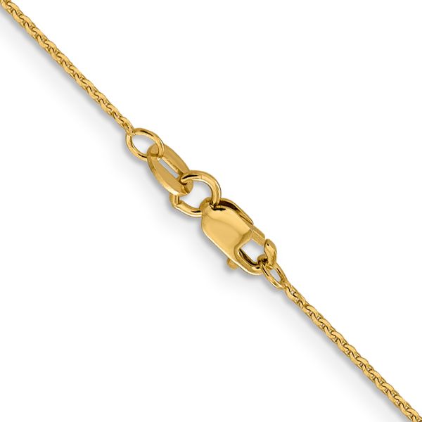 Leslie's 14K 1.0 mm D/C Cable Chain - Image 3