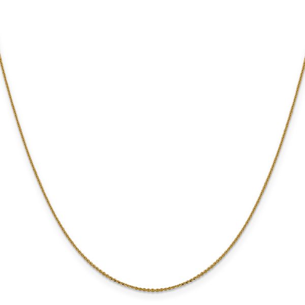 Leslie's 14K 1.0 mm D/C Cable Chain - Image 2