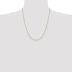 Leslie's 14K 1.0 mm D/C Cable Chain - Image 4