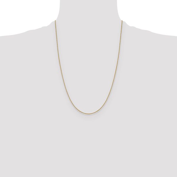 Leslie's 14K 1.0 mm D/C Cable Chain - Image 4