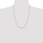 Leslie's 14K 1.0 mm D/C Cable Chain - Image 4