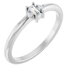 Accented Stackable Ring
