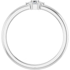 Accented Stackable Ring - Image 2