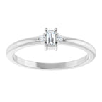 Accented Stackable Ring - Image 3