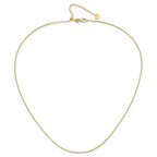 Leslie's 14K Adjustable 1mm D/C Open Franco Chain - Image 4