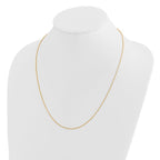 Leslie's 14K Adjustable 1mm D/C Open Franco Chain - Image 5