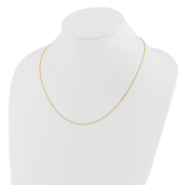 Leslie's 14K Adjustable 1.1mm D/C Cable Chain - Image 3