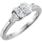 Three-Stone Engagement Ring or Band