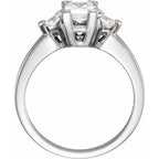 Three-Stone Engagement Ring or Band - Image 3