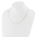Leslie's 14K Adjustable .7mm Baby Box Chain - Image 3