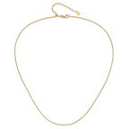Leslie's 14K Adjustable 1.25mm Flat Cable Chain - Image 4