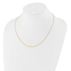 Leslie's 14K Adjustable 1.25mm Flat Cable Chain - Image 3