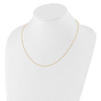 Leslie's 14K Adjustable 1.1mm Round Cable Chain - Image 3