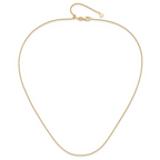 Leslie's 14K Adjustable 1.1mm Round Cable Chain - Image 4