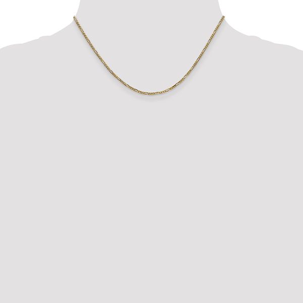 Leslie's 14K 1.8mm Flat Figaro Chain - Image 4