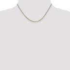 Leslie's 14K 1.8mm Flat Figaro Chain - Image 4