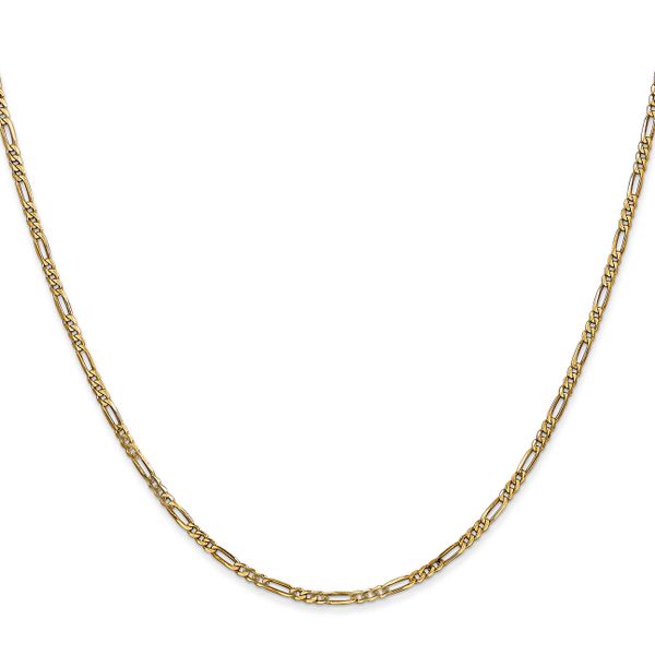 Leslie's 14K 1.8mm Flat Figaro Chain - Image 2