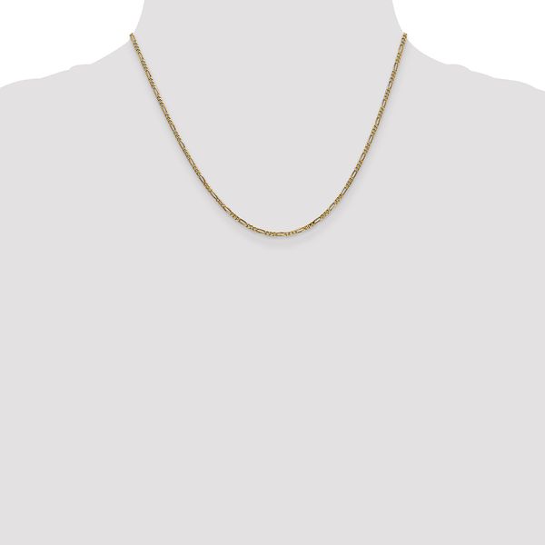 Leslie's 14K 1.8mm Flat Figaro Chain - Image 4