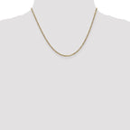 Leslie's 14K 1.8mm Flat Figaro Chain - Image 4